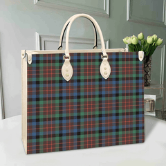 Clan MacDuff Hunting Ancient Tartan Leather Bag ZS17 Clan MacDuff Tartan Today   