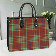 Clan MacGillivray Hunting Ancient Tartan Leather Bag WK61 Clan MacGillivray Tartan Today   