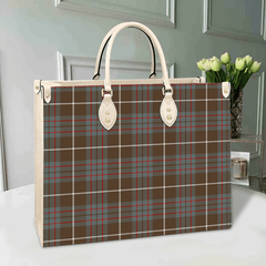 Clan MacIntyre Hunting Weathered Tartan Leather Bag LF47 Clan MacIntyre Tartan Today   