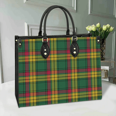Clan MacMillan Old Ancient Tartan Leather Bag WN24 Clan MacMillan Tartan Today   