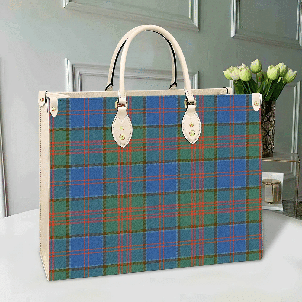 Clan Stewart Of Appin Hunting Ancient Tartan Leather Bag GY80 Clan Stewart of Appin Tartan Today   