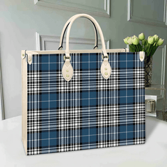 Clan Napier Modern Tartan Leather Bag LS54 Clan Napier Tartan Today   