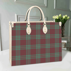 Clan MacGregor Hunting Ancient Tartan Leather Bag WA10 Clan MacGregor Tartan Today   