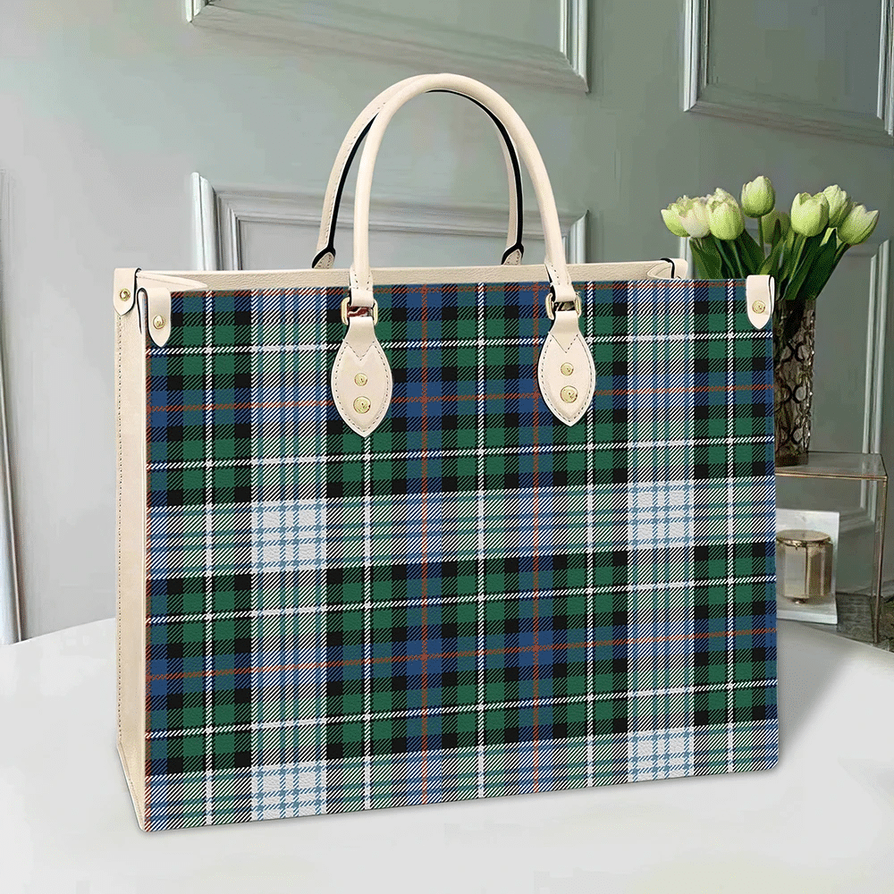 Clan MacKenzie Dress Ancient Tartan Leather Bag DJ79 Clan Borthwick Clan MacKenzie   