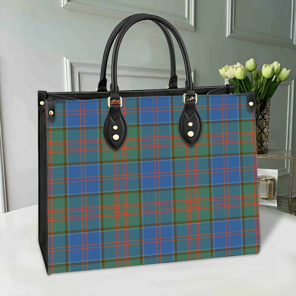 Clan Stewart Of Appin Hunting Ancient Tartan Leather Bag GY80 Clan Stewart of Appin Tartan Today   