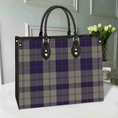 Clan Cunningham Dress Blue Dancers Tartan Leather Bag BL86 Clan Cunningham Tartan Today   