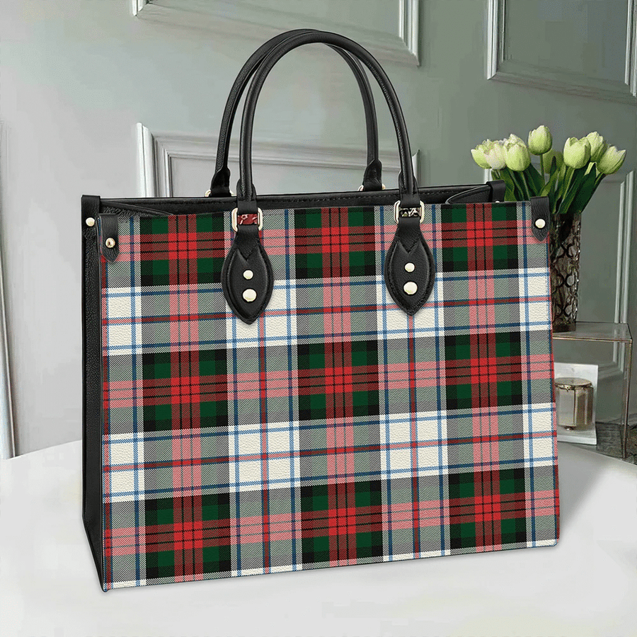 Clan MacDuff Dress Modern Tartan Leather Bag
