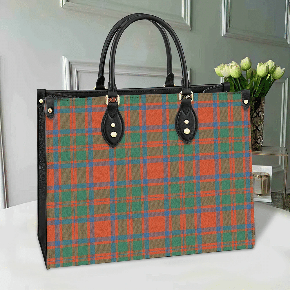 Clan MacKintosh Ancient Tartan Leather Bag WZ90 Clan MacKintosh / MacIntosh Tartan Today   