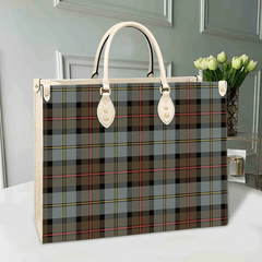 Clan MacLeod Of Harris Weathered Tartan Leather Bag WS33 Clan Borthwick Tartan Today   