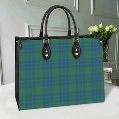 Clan Montgomery Ancient Tartan Leather Bag KZ84 Clan Montgomery Tartan Today   