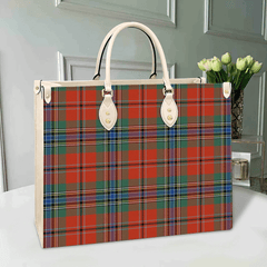Clan MacLean Of Duart Ancient Tartan Leather Bag VD38 Clan Borthwick Tartan Today   