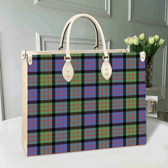 Clan MacDonald Ancient Tartan Leather Bag XM79 Clan MacDonald Tartan Today   