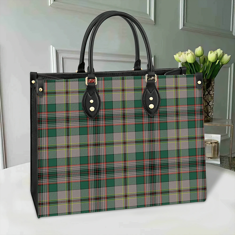 Clan Craig Ancient Tartan Leather Bag VN24 Clan Craig Tartan Today   