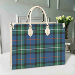 Clan MacPhail Hunting Ancient Tartan Leather Bag HU67 Clan MacPhail Tartan Today   