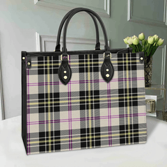 Clan MacPherson Dress Ancient Tartan Leather Bag BG22 Clan MacPherson Tartan Today   