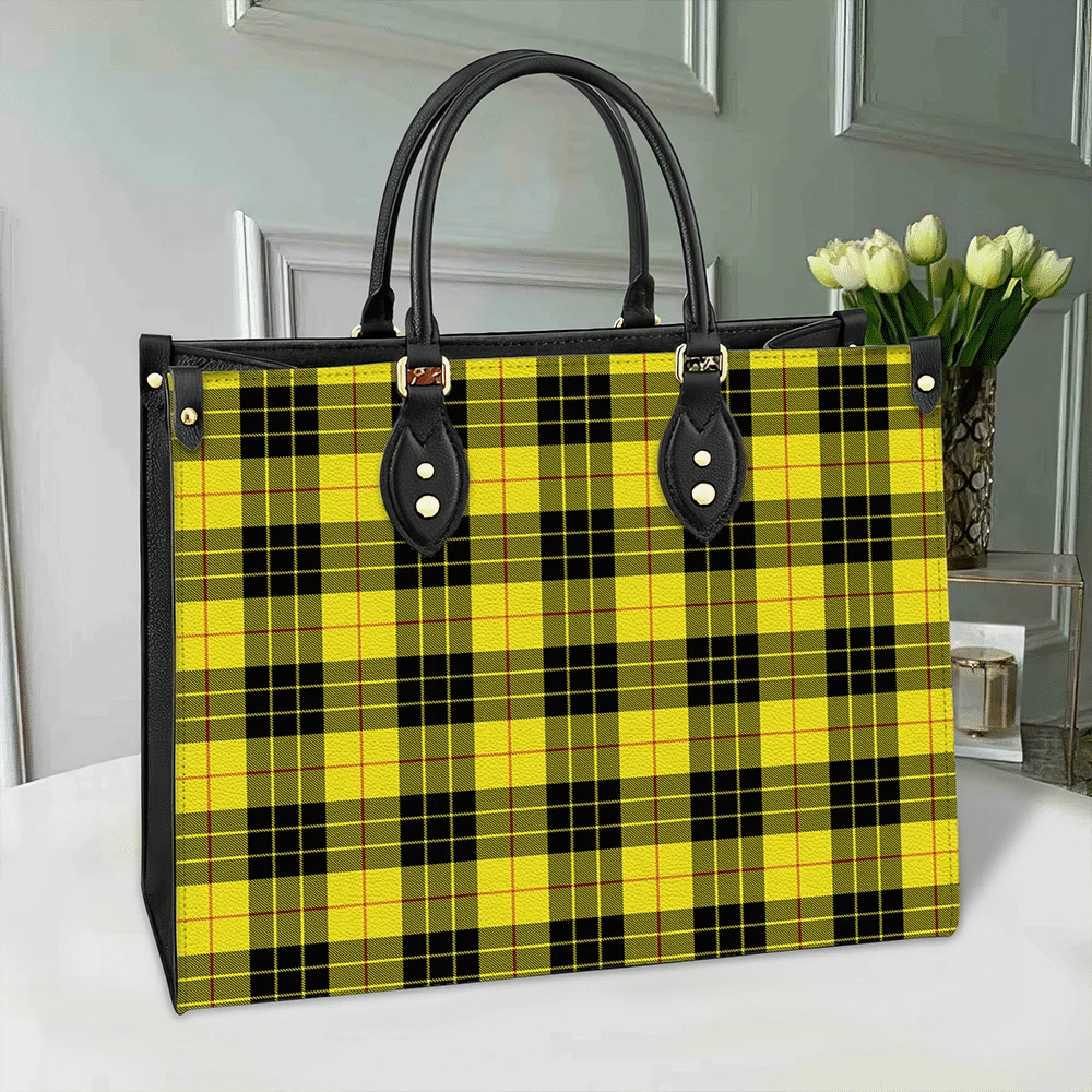 Clan MacLeod Of Lewis Modern Tartan Leather Bag JQ28 Clan Borthwick Tartan Today   