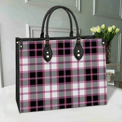 Clan MacPherson Hunting Modern Tartan Leather Bag EY40 Clan MacPherson Tartan Today   