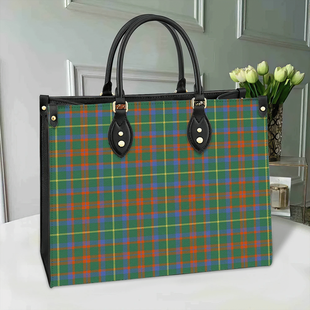 Clan MacKintosh Hunting Ancient Tartan Leather Bag OT20 Clan MacKintosh / MacIntosh Tartan Today   