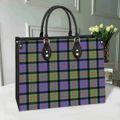 Clan MacDonald Ancient Tartan Leather Bag XM79 Clan MacDonald Tartan Today   