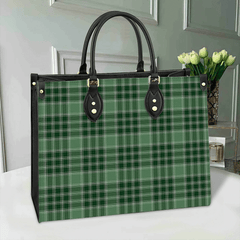 Clan MacDonald Lord Of The Isles Hunting Tartan Leather Bag VS65 Clan MacDonald Tartan Today   
