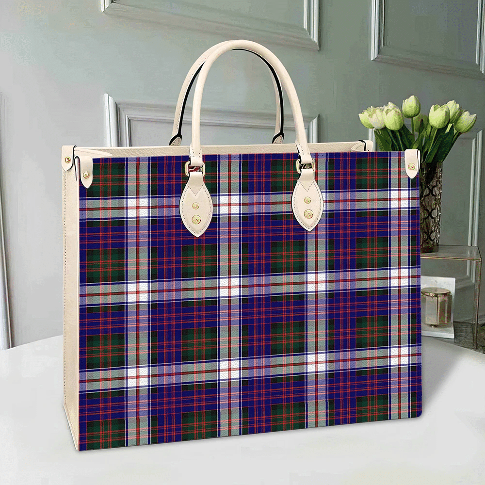 Clan MacDonald Dress Modern Tartan Leather Bag NP23 Clan MacDonald Dress Modern Tartan Leather Bag NP23