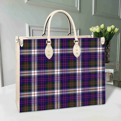 Clan MacDonald Dress Modern Tartan Leather Bag NP23 Clan MacDonald Tartan Today   