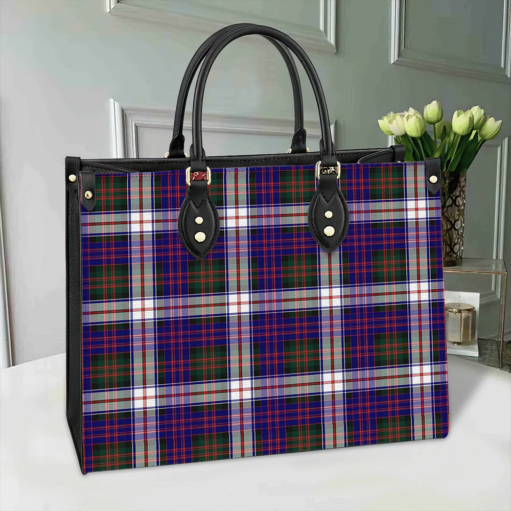 Clan MacDonald Dress Modern Tartan Leather Bag NP23 Clan MacDonald Tartan Today   