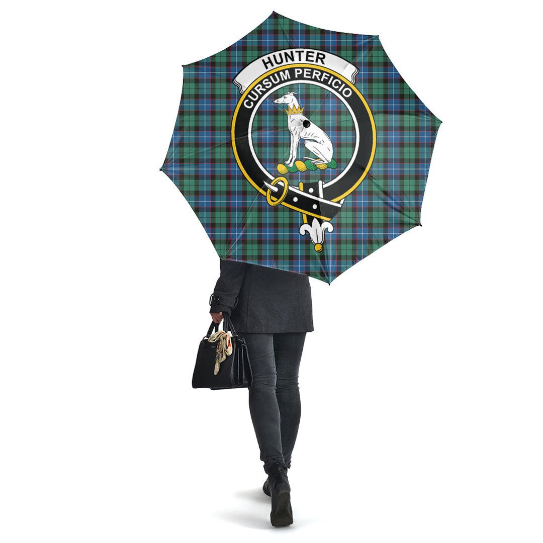 Clan Hunter Ancient Tartan Crest Umbrella GN97 Clan Hunter Tartan Today   