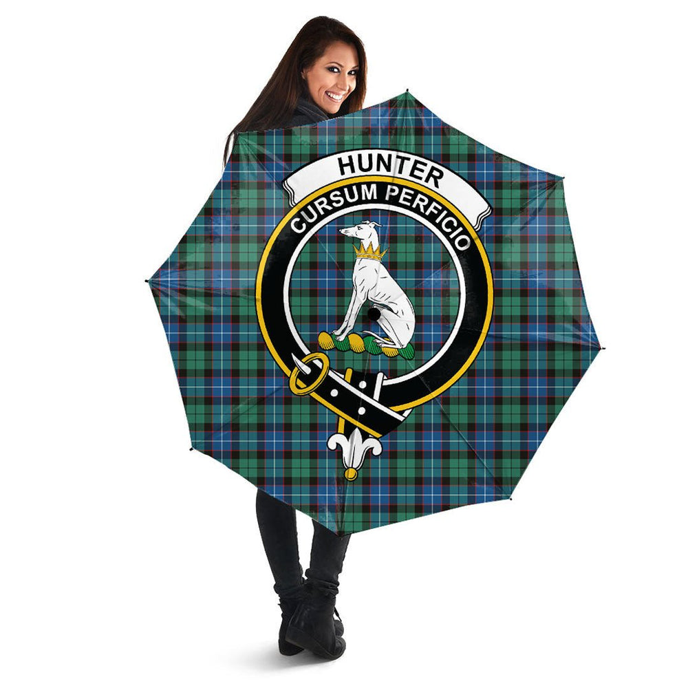 Clan Hunter Ancient Tartan Crest Umbrella GN97 Clan Hunter Tartan Today   