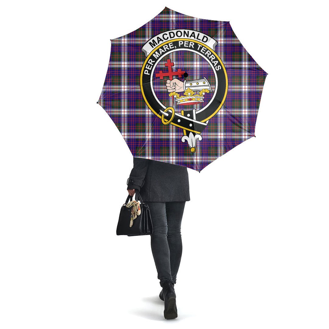 Clan MacDonald Dress Modern Tartan Crest Umbrella VB19 Clan MacDonald Tartan Today   