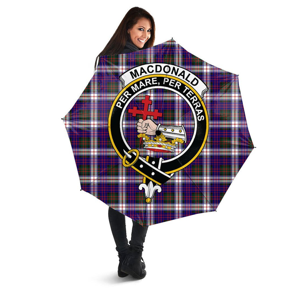 Clan MacDonald Dress Modern Tartan Crest Umbrella VB19 Clan MacDonald Tartan Today   