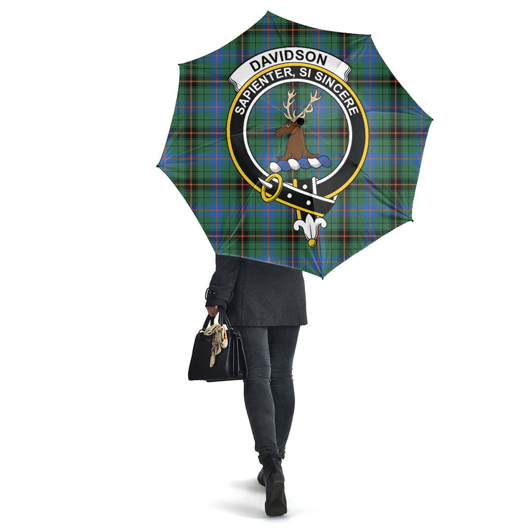 Clan Davidson Ancient Tartan Crest Umbrella CK34 Clan Davidson Tartan Today   