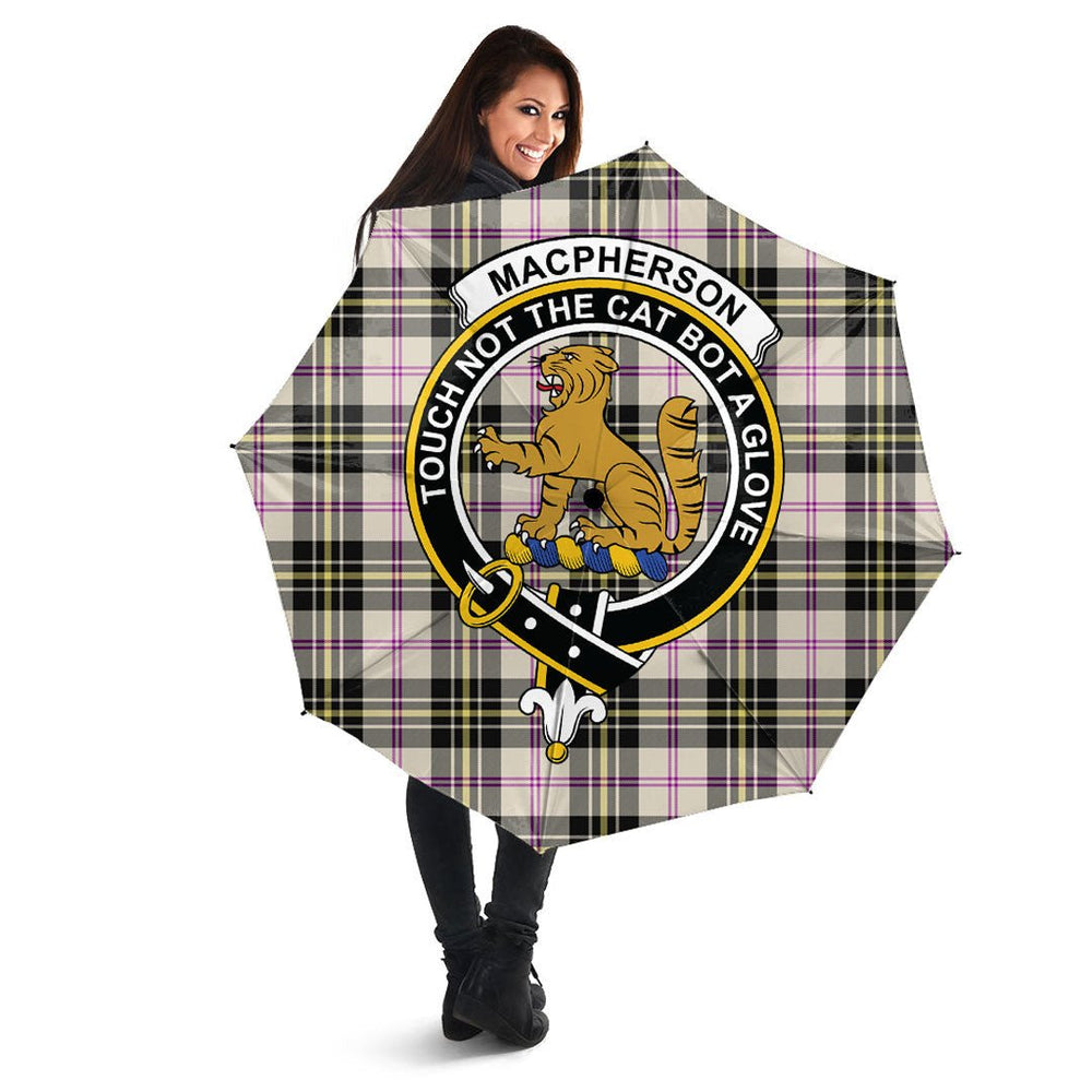 Clan MacPherson Dress Ancient Tartan Crest Umbrella RV72 Clan MacPherson Tartan Today   