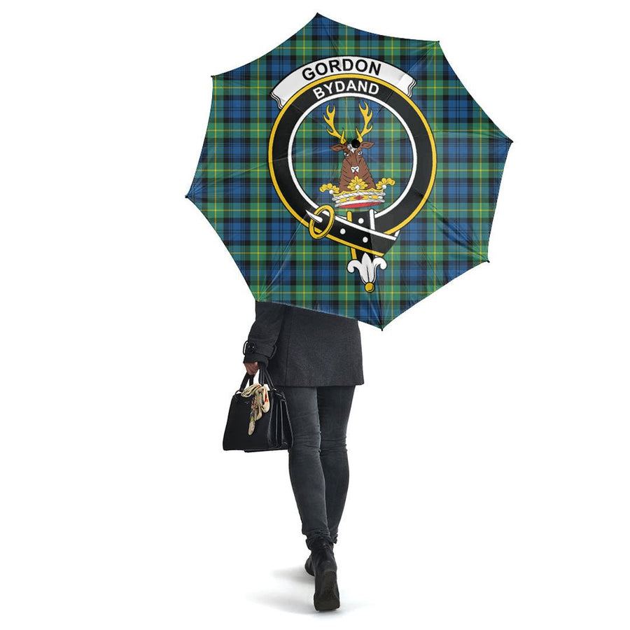 Clan Gordon Ancient Tartan Crest Umbrella