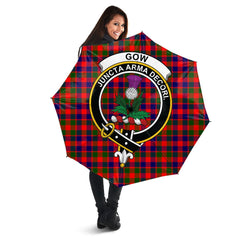 Clan Gow Modern Tartan Crest Umbrella ZM46 Clan Gow Tartan Today   