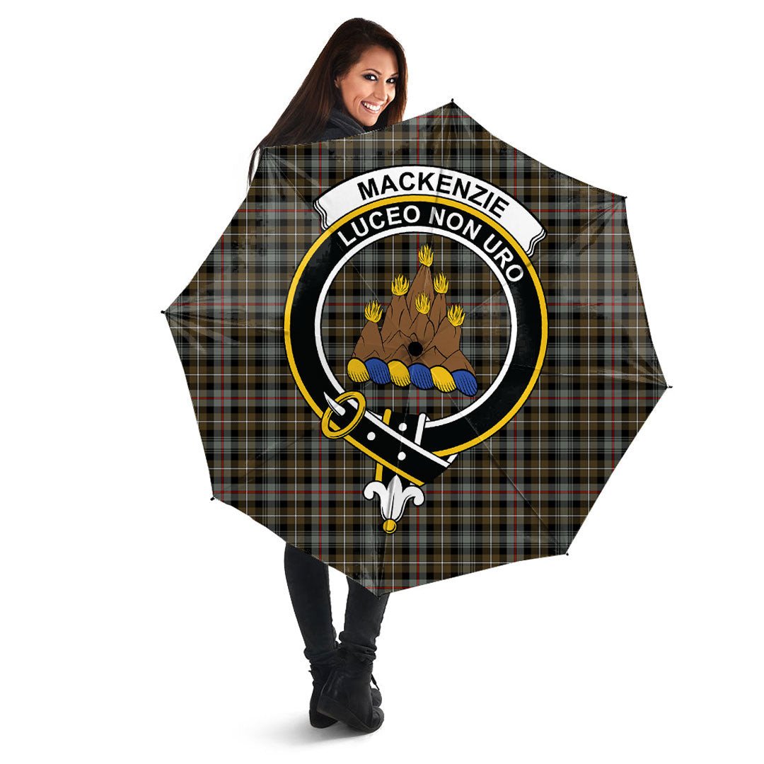 Clan MacKenzie Weathered Tartan Crest Umbrella AR70 Clan MacKenzie Clan MacKenzie   