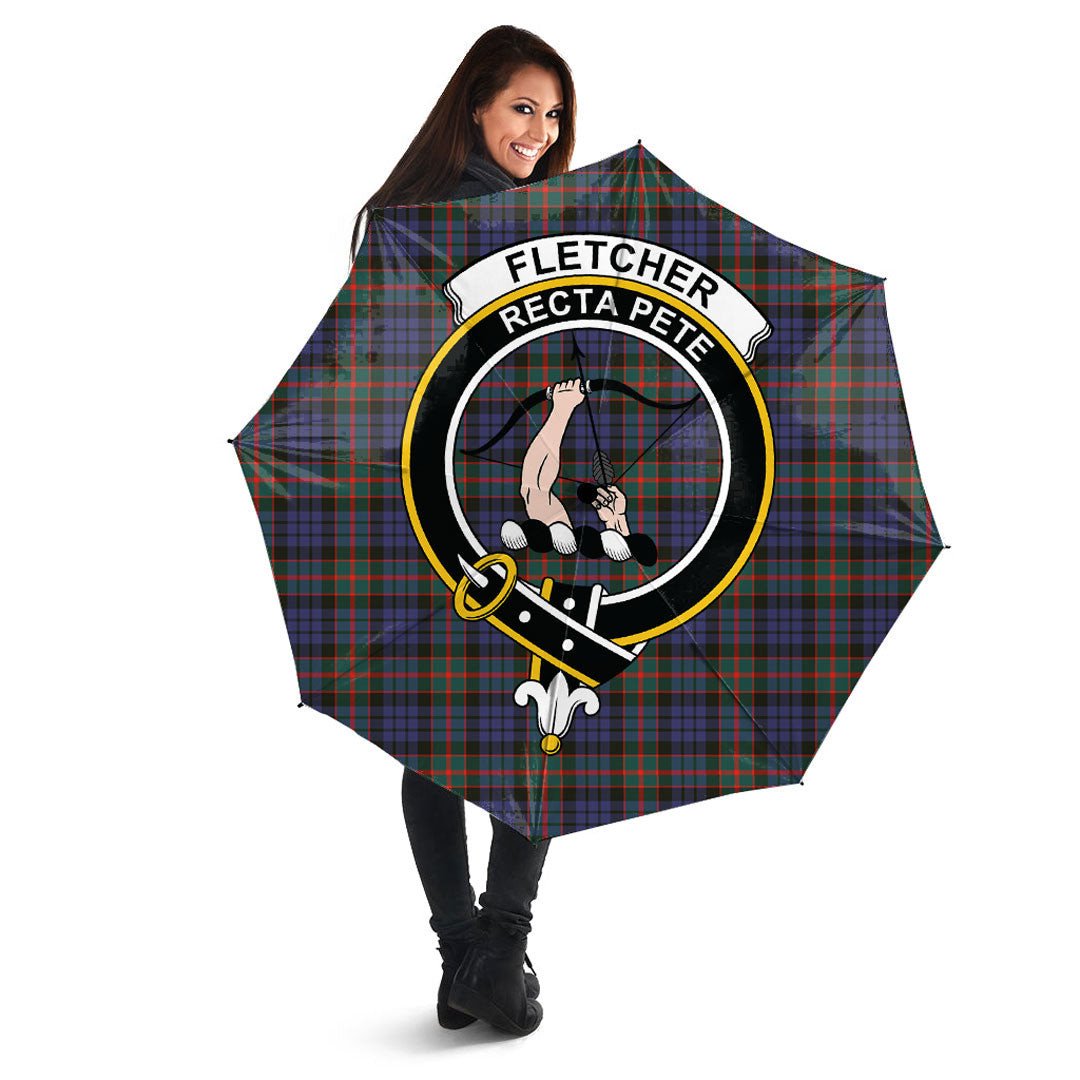 Clan Fletcher of Dunans Tartan Crest Umbrella AY87 Clan Fletcher Tartan Today   
