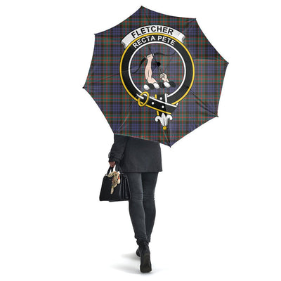 Clan Fletcher of Dunans Tartan Crest Umbrella