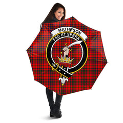 Clan Matheson Modern Tartan Crest Umbrella PZ97 Clan Matheson Tartan Today   