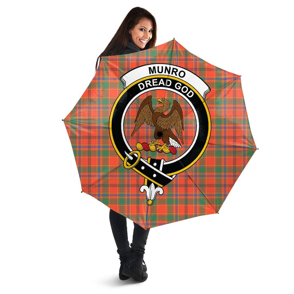 Clan Munro Ancient Tartan Crest Umbrella SB50 Clan Munro Tartan Today   