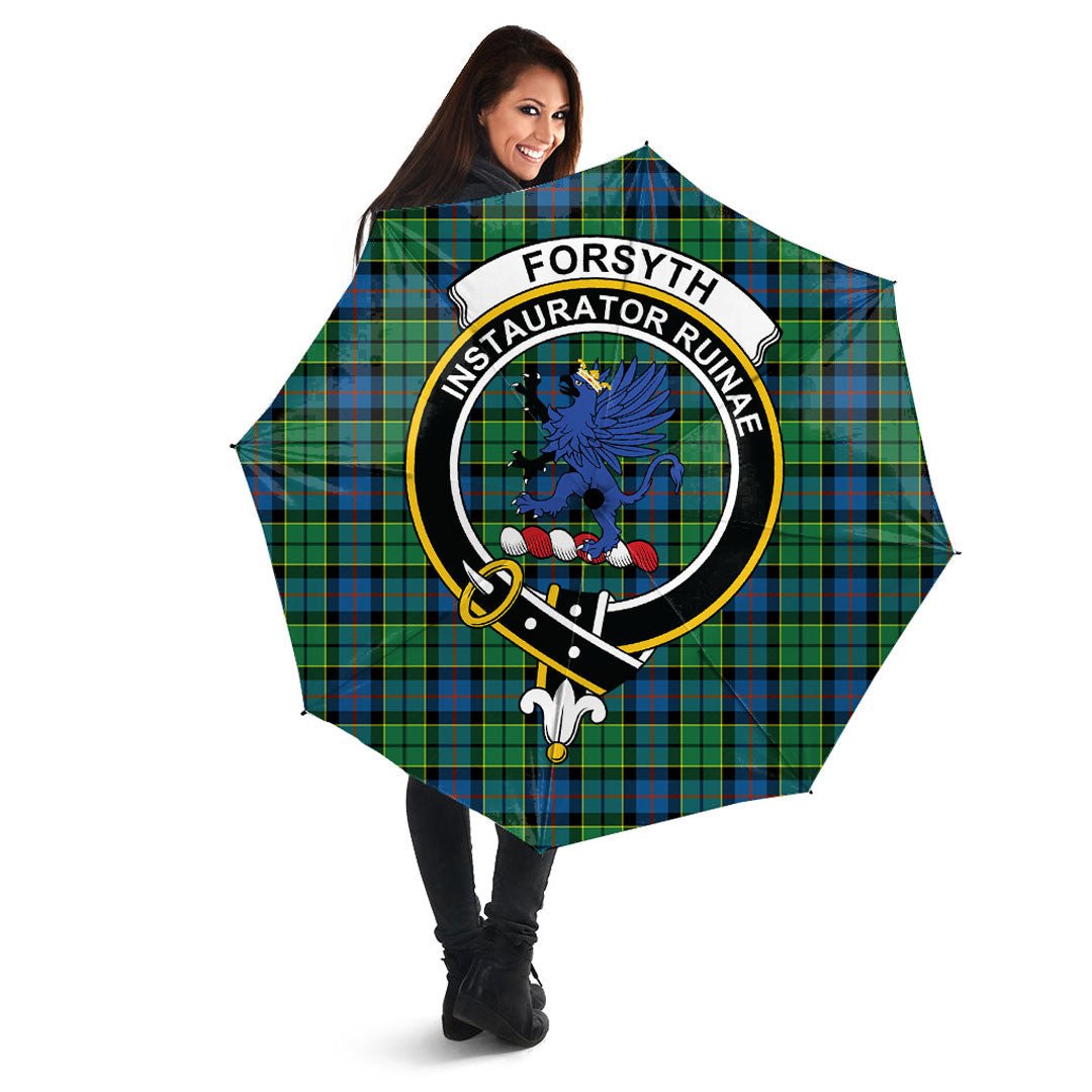 Clan Forsyth Ancient Tartan Crest Umbrella SW46 Clan Forsyth Tartan Today   