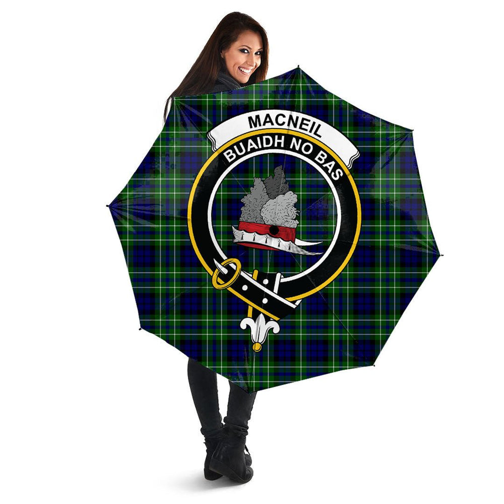 Clan MacNeil of Colonsay Modern Tartan Crest Umbrella HF10 Clan MacNeil / MacNeill Tartan Today   