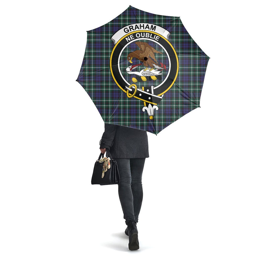 Clan Graham of Montrose Modern Tartan Crest Umbrella YA22 Clan Rose Tartan Today   