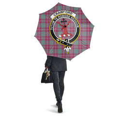 Clan Crawford Ancient Tartan Crest Umbrella IJ55 Clan Crawford Tartan Today   