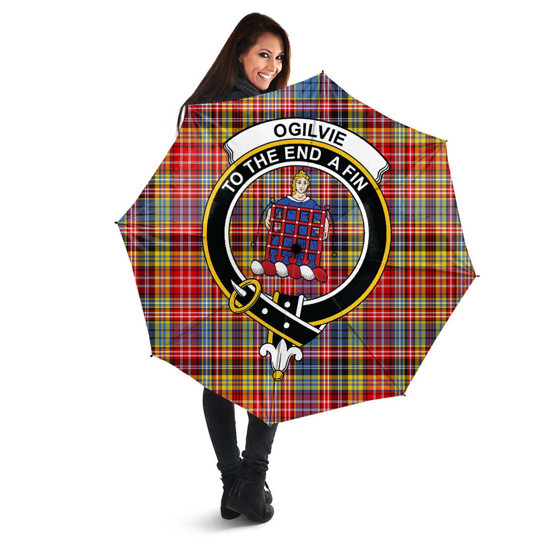 Clan Ogilvie of Airlie Ancient Tartan Crest Umbrella PC77 Clan Ogilvie Tartan Today   