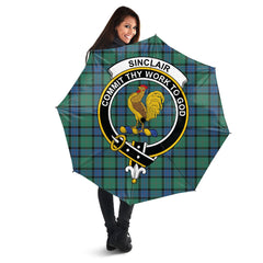 Clan Sinclair Hunting Ancient Tartan Crest Umbrella EW53 Clan Sinclair Tartan Today   