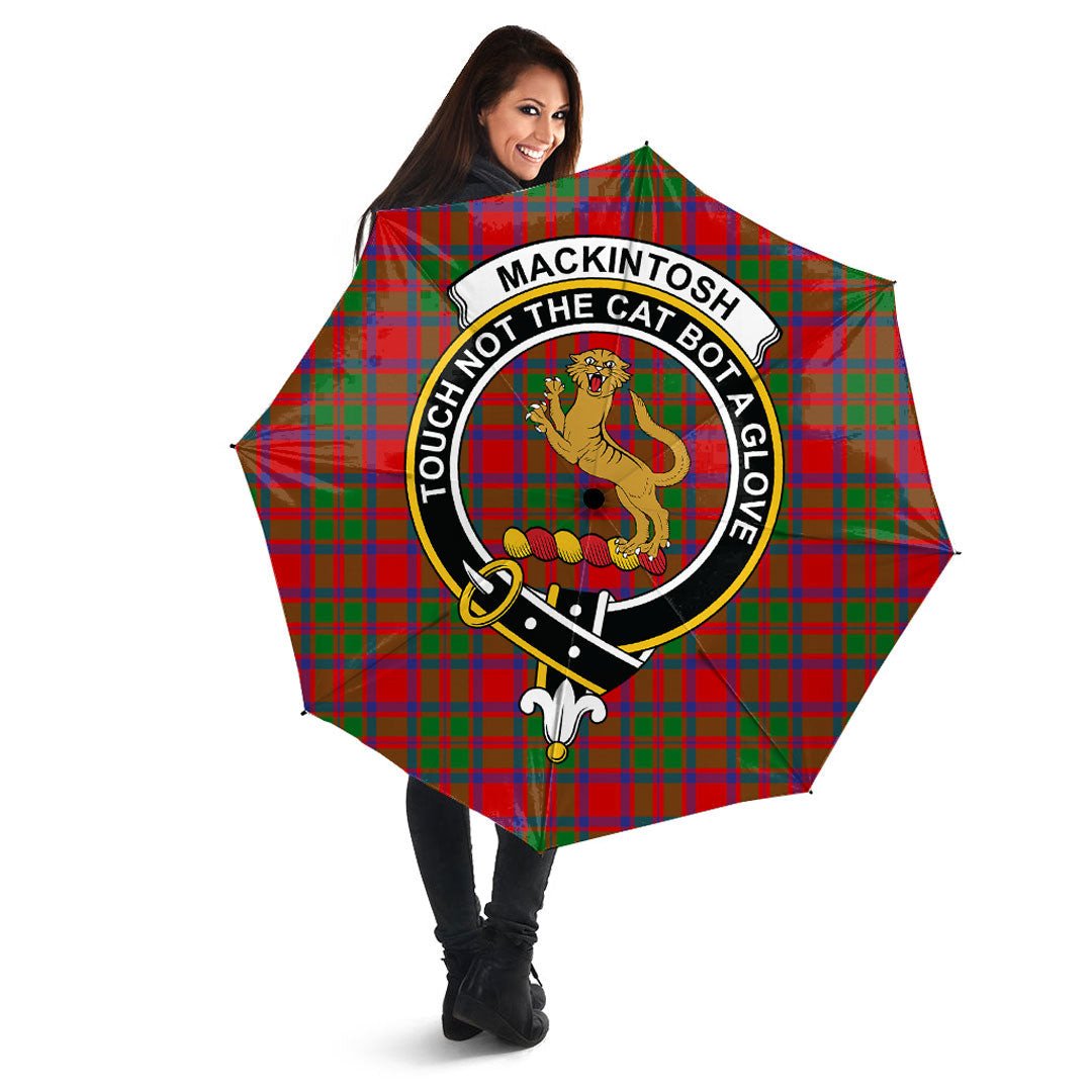 Clan MacKintosh Modern Tartan Crest Umbrella ZY87 Clan MacKintosh / MacIntosh Tartan Today   