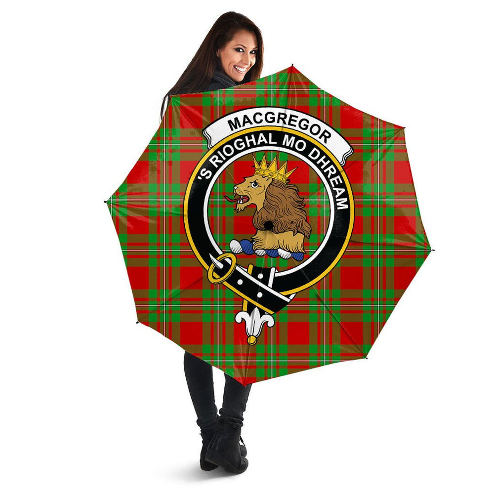 Clan Clan MacGregor Modern Tartan Crest Umbrella ZG13 Clan MacGregor Tartan Today   