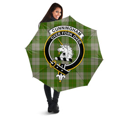 Clan Cunningham Dress Green Dancers Tartan Crest Umbrella ZY40 Clan Cunningham Tartan Today   