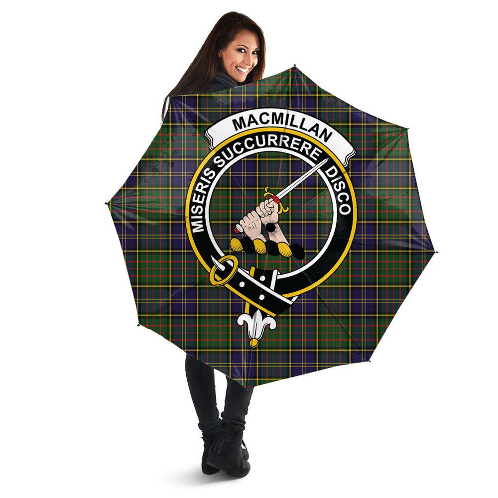 Clan MacMillan Hunting Modern Tartan Crest Umbrella NS30 Clan MacMillan Tartan Today   